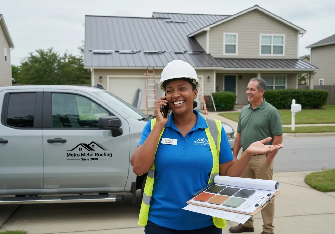 Storm Damage Metal Roof Repair in Drakesboro, KY